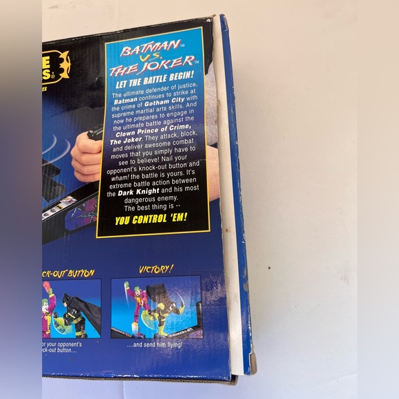 SOLD - VTG 1998 Kenner Batman Knight Force Ninjas Karate Fighters - In Box! - Picture 10 of 16